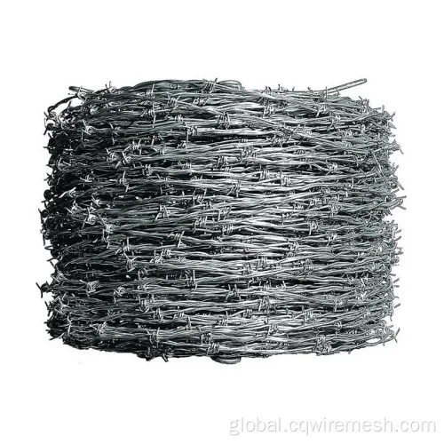 China Electro Galvanized PVC Coated Barbed Wire Factory